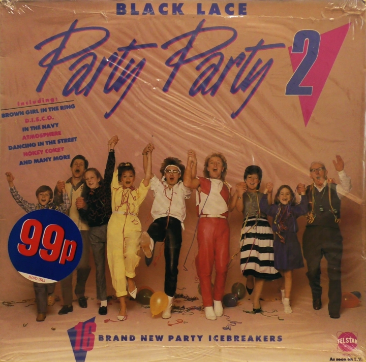 Black Lace ‎– Party Party 2 Telstar ‎– STAR 2266 SS Folia