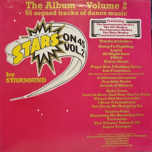 Starsound – Stars On 45 - The Album - Volume 2 CBS – CBS 85181