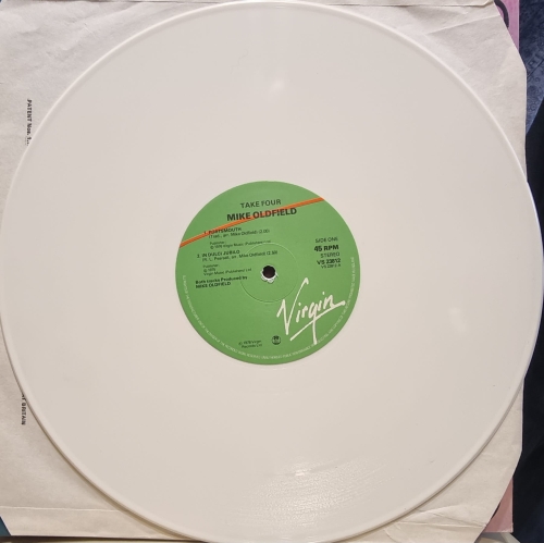 Mike Oldfield – Take 4 Virgin – VS 23812 White Vinyl