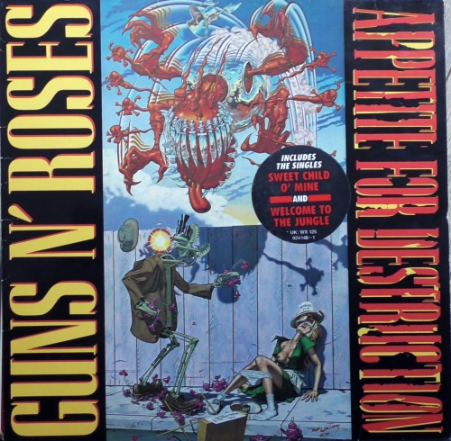 Guns N' Roses – Appetite For Destruction Geffen Records – 924 148-1