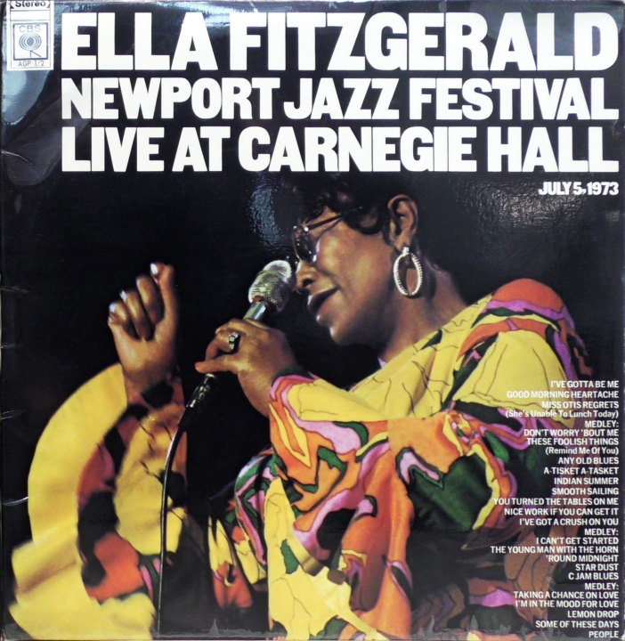 Newport Jazz Festival Live At Carnegie Hall, July 5, 1973 CBS – AGP 1/2