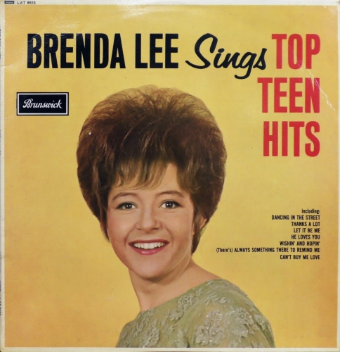 Brenda Lee – Brenda Lee Sings Top Teen Hits Brunswick – LAT 8603