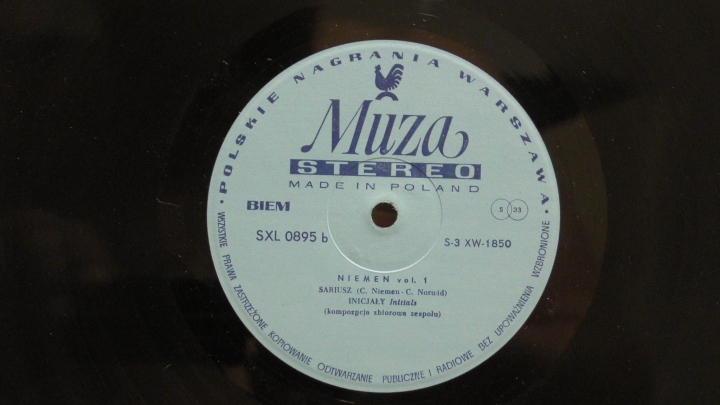Niemen – Vol. 1 Polskie Nagrania Muza – SXL 0895