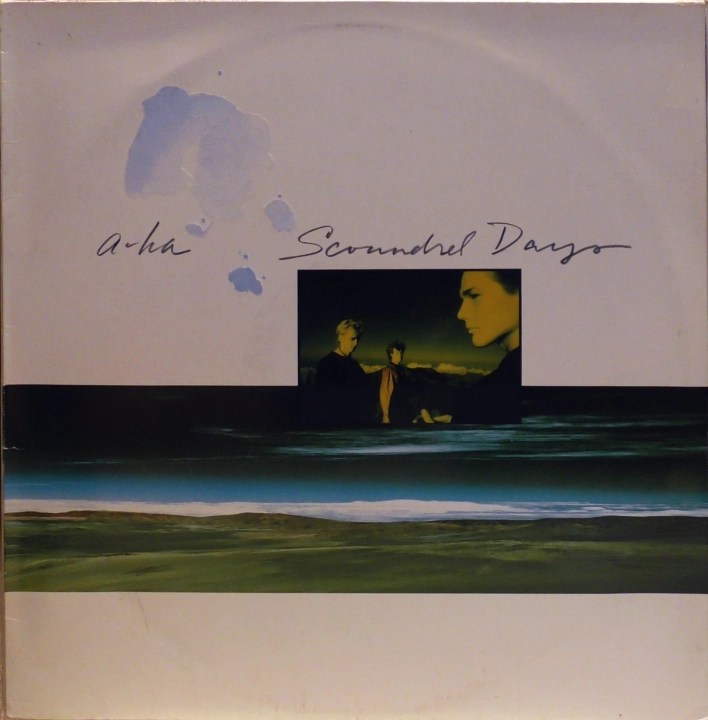 a-ha – Scoundrel Days Warner Bros. Records – 925 501-1 Embossed sleeve