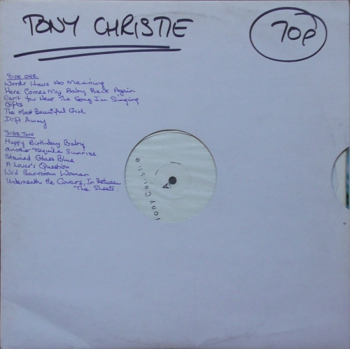 White Label / Tony Christie – From America With Love WB MCA Records – MCF 2577