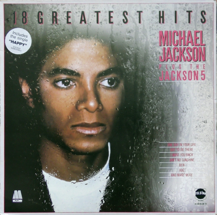 Michael Jackson Plus The Jackson 5 – 18 Greatest Hits Telstar – STAR 2232
