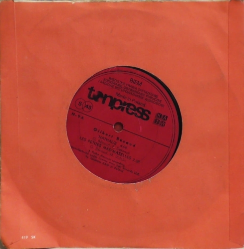 Gilbert Bécaud – Nathalie Tonpress – N-9