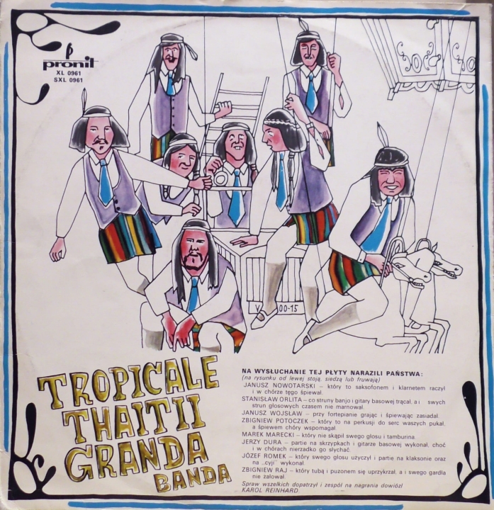 Tropicale Thaitii Granda Banda – Koty Za Płoty Pronit – SXL 0961