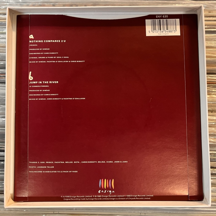Sinéad O'Connor – Nothing Compares 2 U Ensign – ENYPB 630 Vinyl, 7" Box Set, Limited Edition, Numbered