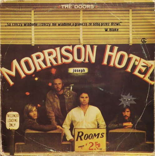 The Doors – Morrison Hotel CBS Columbia – S.E. 8252