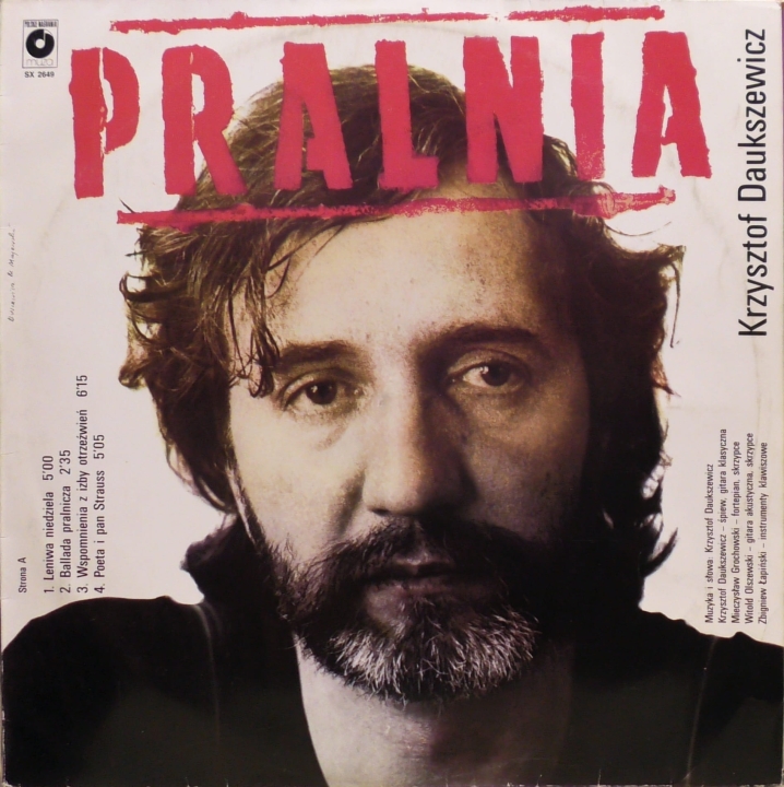 Krzysztof Daukszewicz – Pralnia Polskie Nagrania Muza – SX 2649