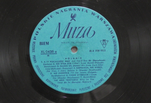 Polanie – Polanie Polskie Nagrania Muza – XL 0438