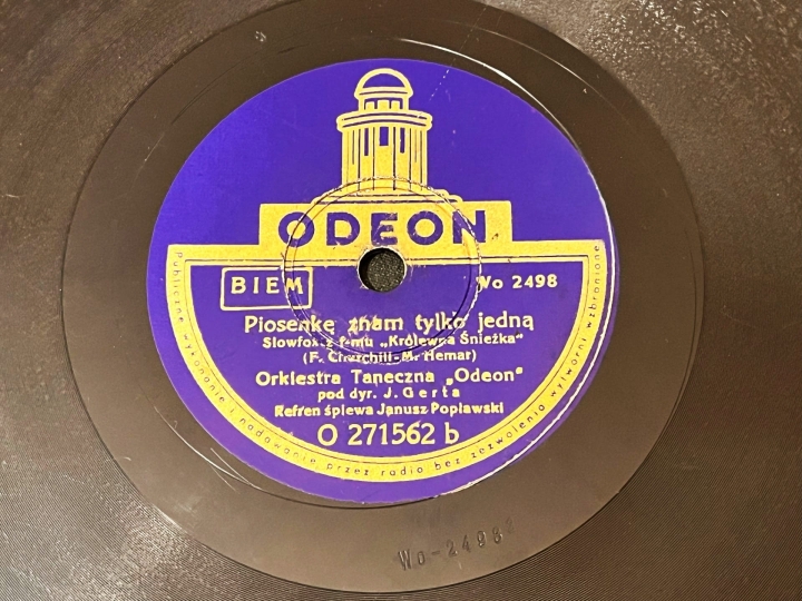 Dajos Bela - Angielski Walc / Pragnę Miłości Odeon – O. 253143