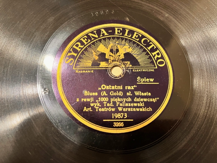 Tadeusz Faliszewski – Pij Bracie Pij / Ostatni Raz Syrena - Electro – 3266