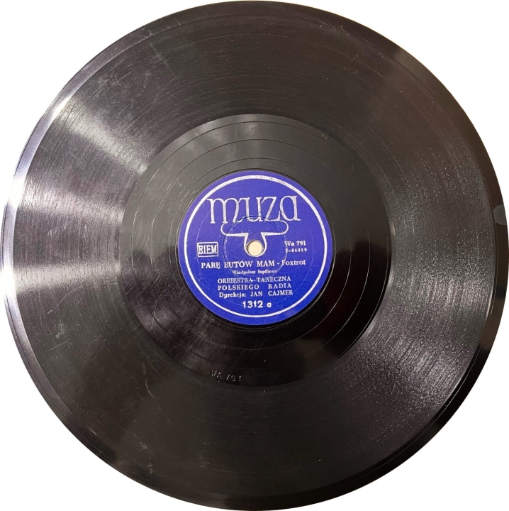 Orkiestra Taneczna Polskiego Radia , Conducted By = Dyrekcja: Jan Cajmer – Parę Butów Mam / Znalazłem Cię Muza – 1312
