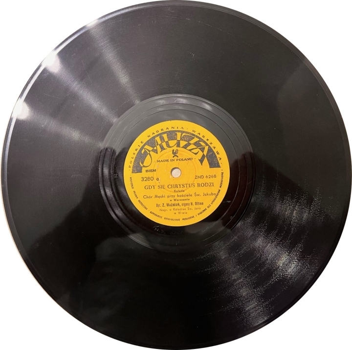 Chór Męski Przy Kościele św. Jakuba W Warszawie – Gdy Się Chrystus Rodzi / Bóg Się Rodzi Polskie Nagrania Muza – 3280