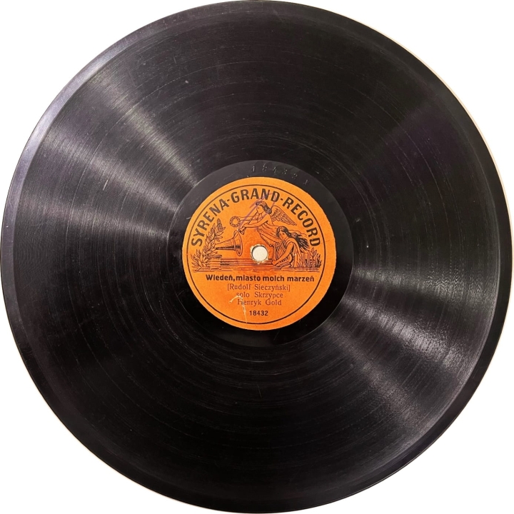 Henryk Gold - Wiedeń Miasto Moich Marzeń / Walczyk Wiedeński Syrena-Grand-Record 18433/34