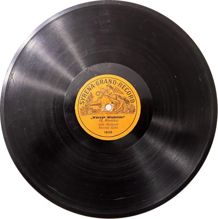 Henryk Gold - Wiedeń Miasto Moich Marzeń / Walczyk Wiedeński Syrena-Grand-Record 18433/34