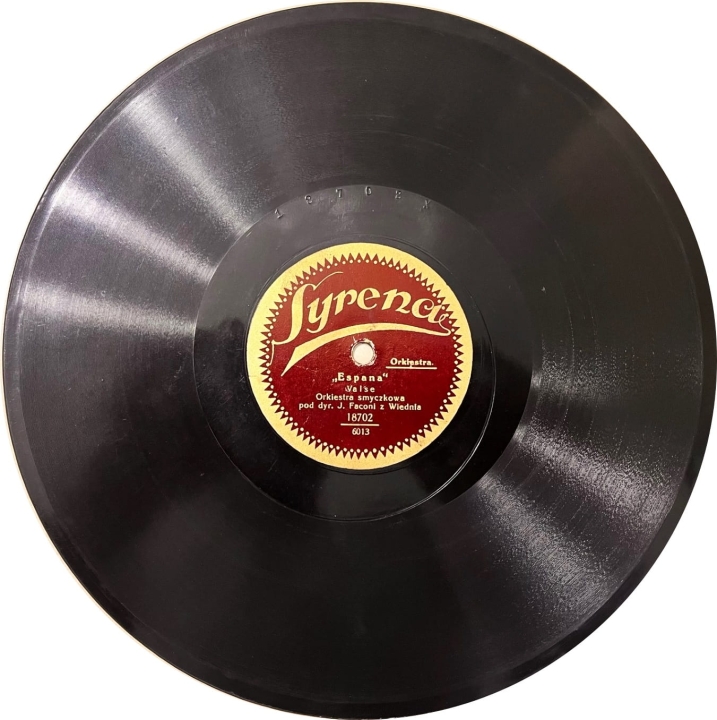 Orkiestra Smyczkowa pod Dyr. J. Faconi z Wiednia  - Espana / Czary Syreny  Syrena 6013/77