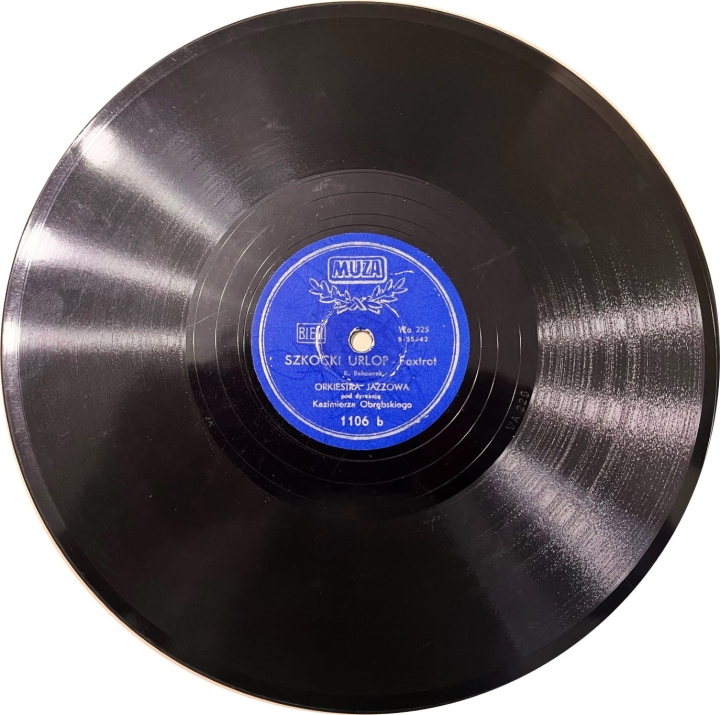 Orkiestra Jazzowa pod Dyr. Kazimierza Obrębskiego - Dziecięce Sny / Szkocki Urlop Muza 1106