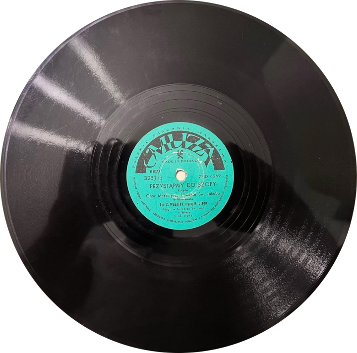 Chór Męski Przy Kościele św. Jakuba W Warszawie – Jezus Malusienki / Przystąpmy Do Szopy Polskie Nagrania Muza – 3281