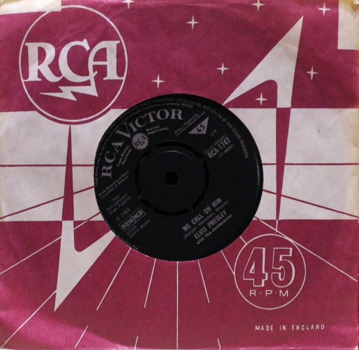 Elvis Presley – You'll Never Walk Alone RCA Victor – RCA 1747