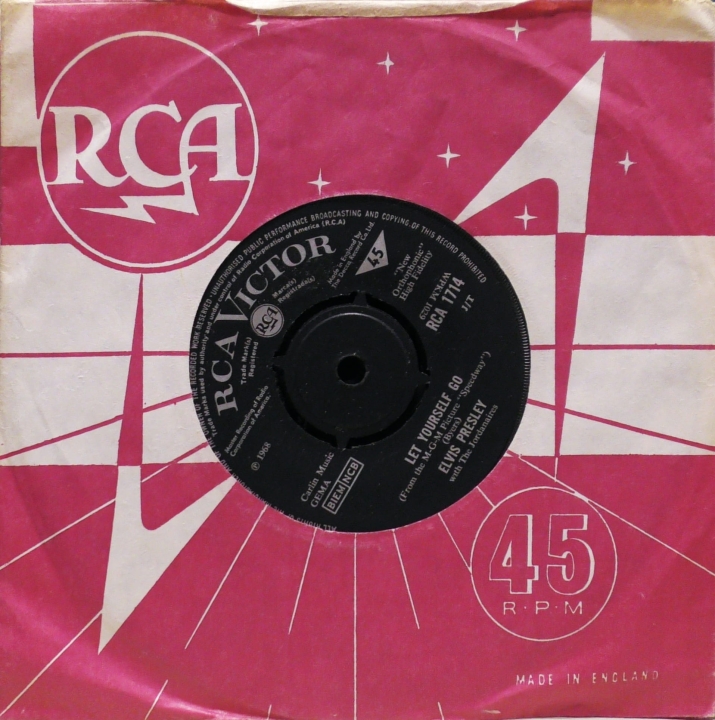 Elvis Presley With The Jordanaires – Your Time Hasn't Come Yet, Baby RCA Victor – RCA 1714