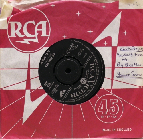 Elvis Presley – Big Boss Man RCA Victor – RCA 1642