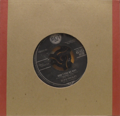 Elvis Presley With The Jordanaires – Hard Headed Woman RCA – 45-RCA-1070