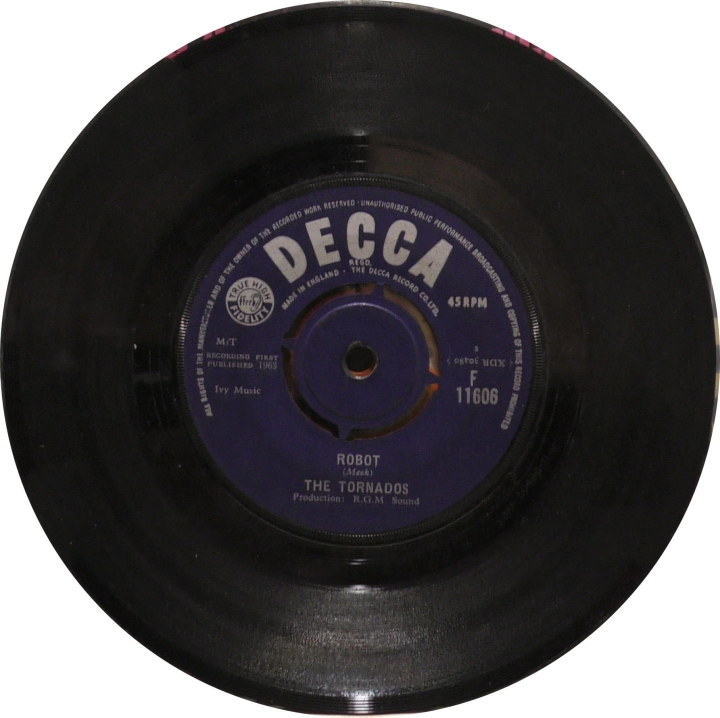 The Tornados – Robot Decca – F.11606