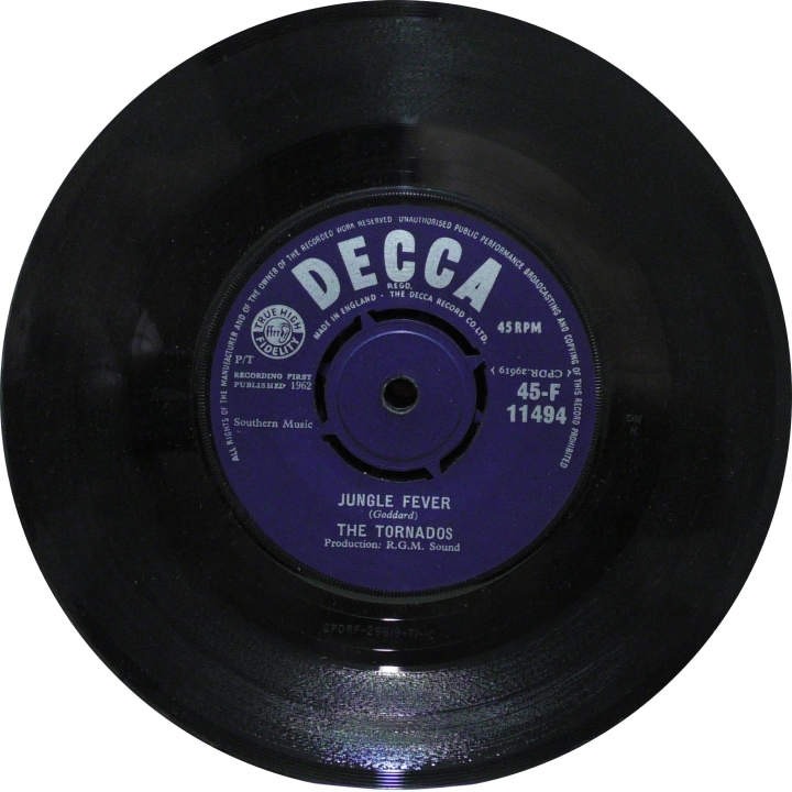 The Tornados – Telstar Decca – 45-F 11494