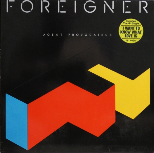 Foreigner – Agent Provocateur Atlantic – 781 999-1 Embossed