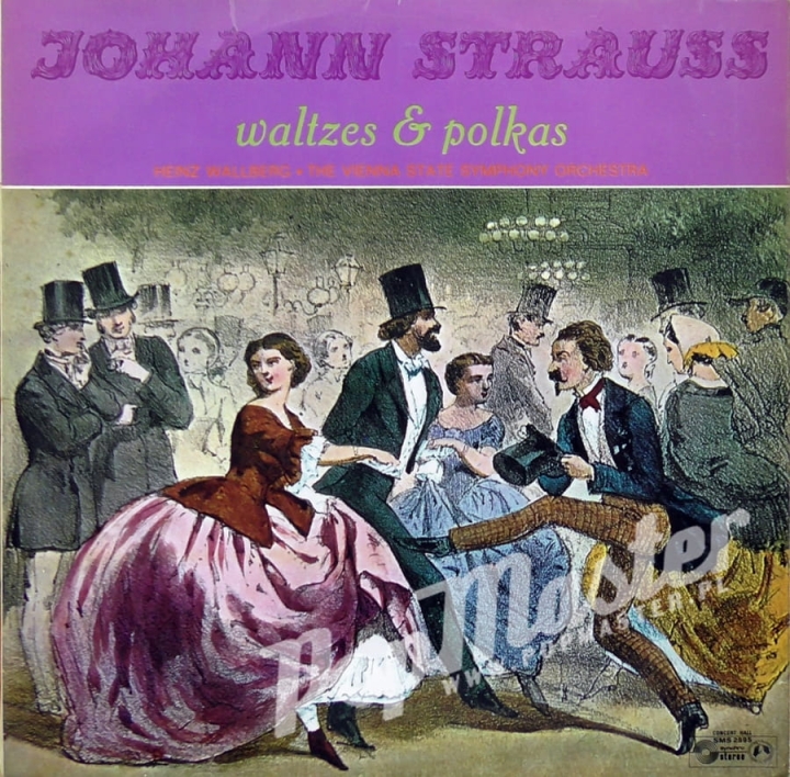 Johann Strauss Waltzes & Polkas Heinz Wallberg The Vienna State Symphony Orchestra SMSA 2595