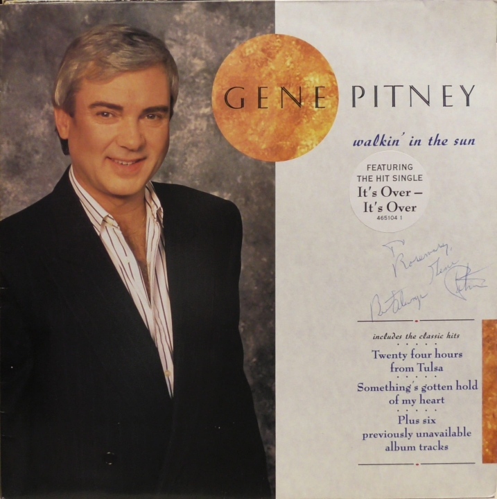 Gene Pitney – Walkin' In The Sun Epic – 465104 1