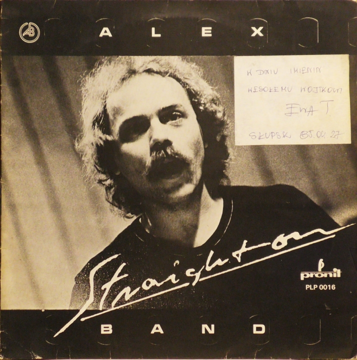 Alex Band – Straight On Pronit – PLP 0016