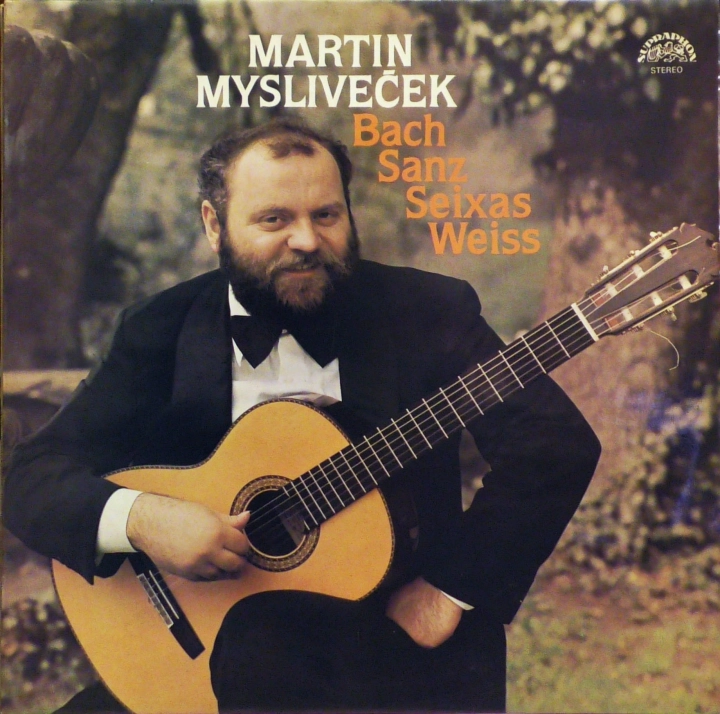 Martin Mysliveček – Bach Sanz Seixas Weiss Supraphon – 1111 3425