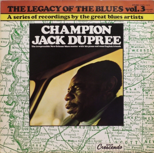 Champion Jack Dupree – The Legacy Of The Blues Vol. 3 	Poljazz – PSJ 142