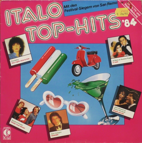 Italo Top-Hits '84 - Mit Den Festival-Siegern Von San Remo K-Tel – TG 1491