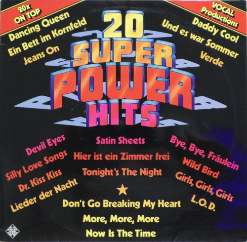 Unknown Artist – 20 Super Power Hits Telefunken – 6.22891