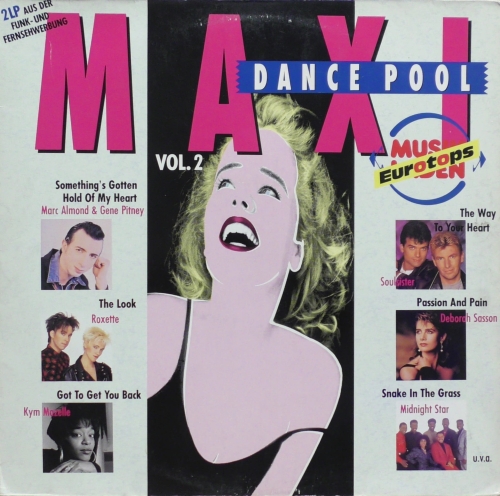 Maxi Dance Pool Vol. 2 - Musikladen Eurotops EMI Electrola – 186-7 92503 1