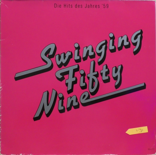 Swinging Fifty Nine - Die Hits Des Jahres '59 	Phonogram Special Projects – 06 47 177