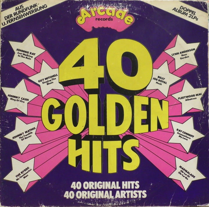40 Golden Hits 	Arcade Records – ADE H 3