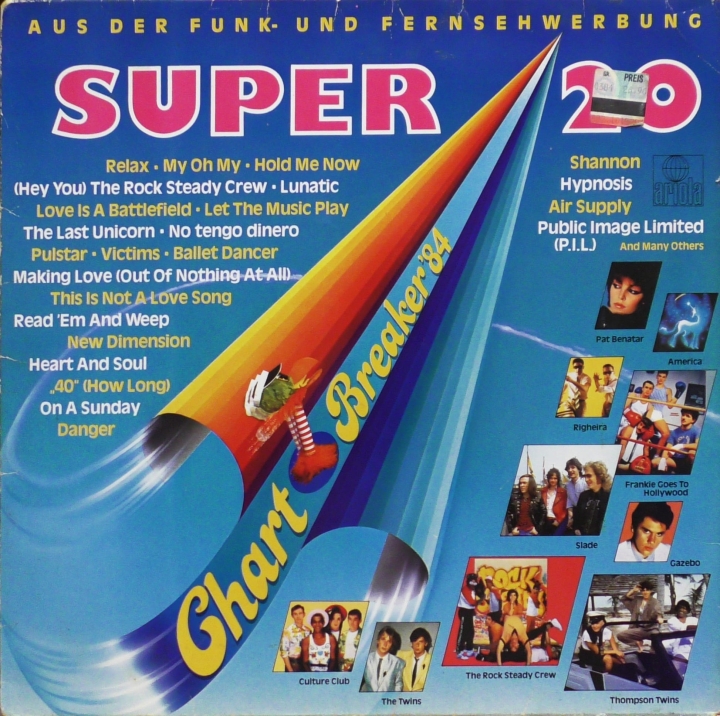 Super 20 Chart-Breaker '84 Ariola – 206 130
