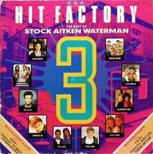 Hit Factory 3 - The Best Of Stock Aitken Waterman Fanfare Records – HF 8