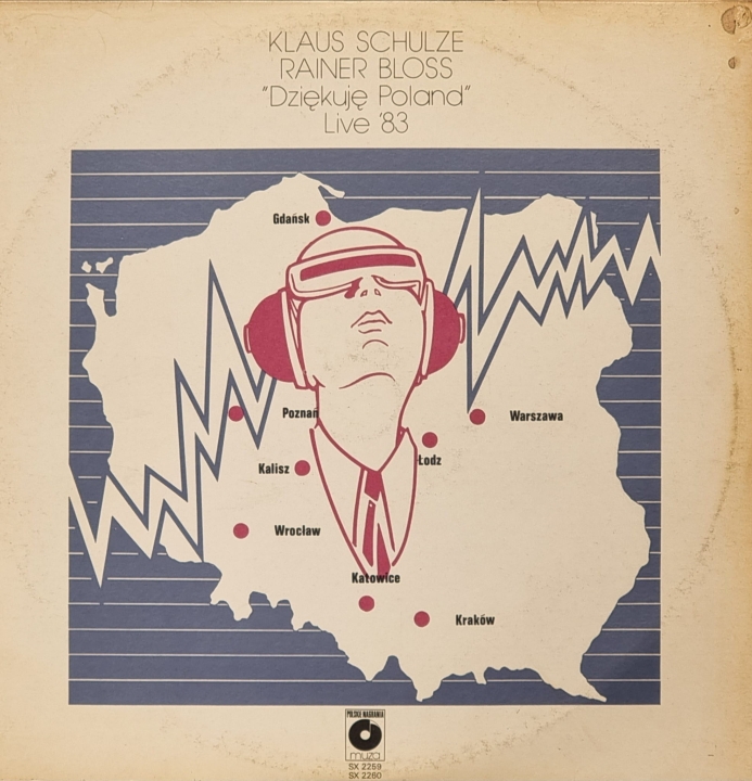 Klaus Schulze &amp; Rainer Bloss – Dziękuję Poland Live '83 	Polskie Nagrania Muza – SX 2259/ SX2260 (Klaus Schulze & Rainer Bloss – Dziękuję Poland Live '83 	2 Płyty Winylowe Polskie Nagrania Muza – SX 2259/ SX2260
