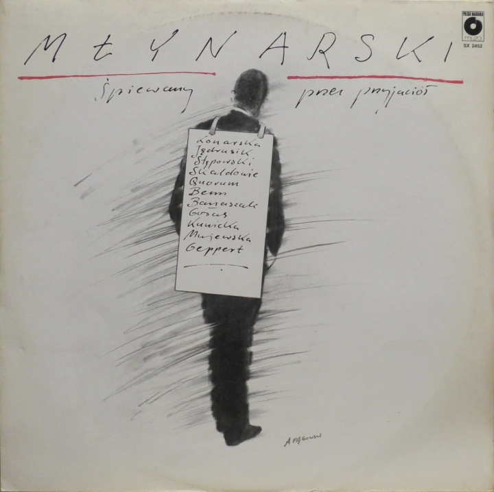 Młynarski Śpiewany Przez Przyjaciół Polskie Nagrania Muza – SX 2452