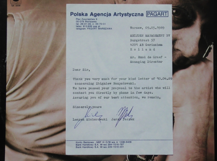 Zbigniew Namysłowski The Q – Open Polskie Nagrania Muza – SX 2539