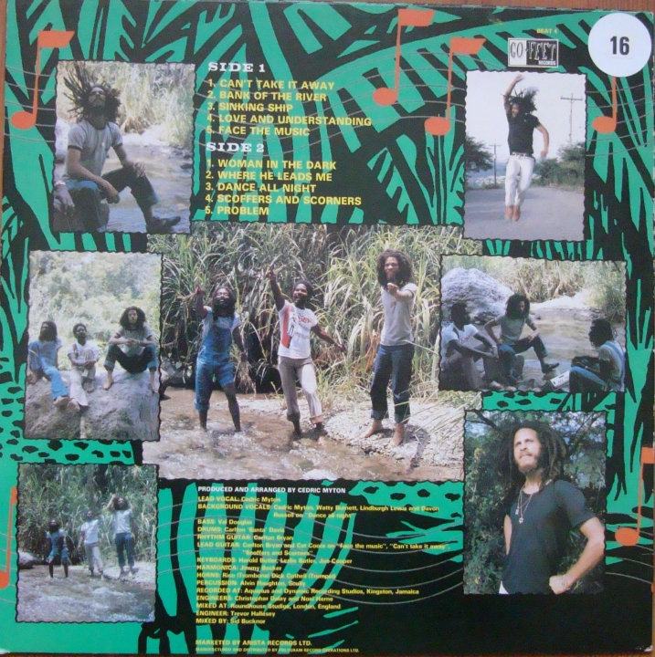 Cedric Myton & The Congos ‎– Face The Music BEAT 4, A1 / B1 Reggae