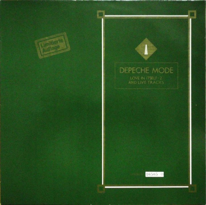 Depeche Mode – Love In Itself · 2 And Live Tracks Mute – INT 136.802