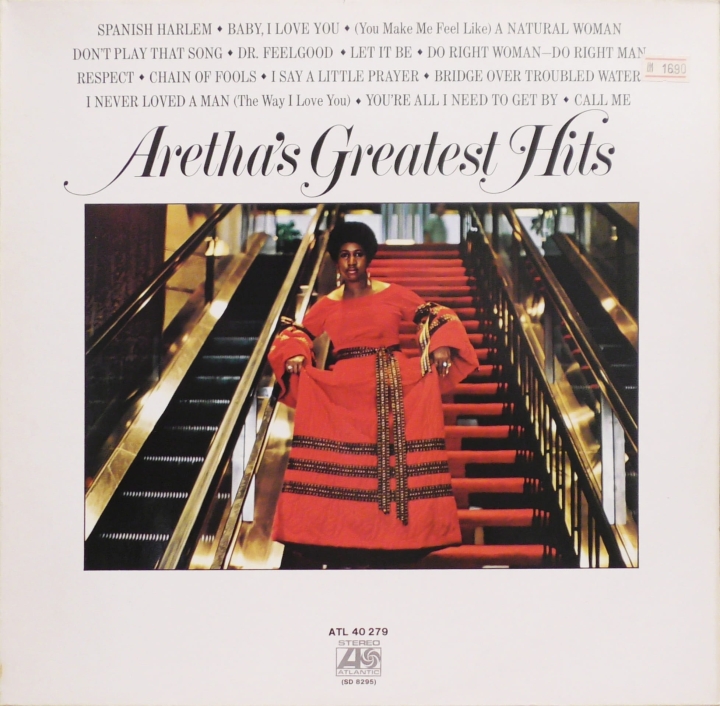 Aretha Franklin – Aretha's Greatest Hits Atlantic – ATL 40 279